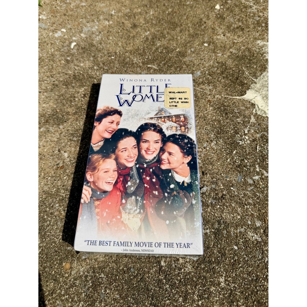 Little Women VHS 1994 Movie Winona Ryder Sealed New Vintage Columbia Tristar